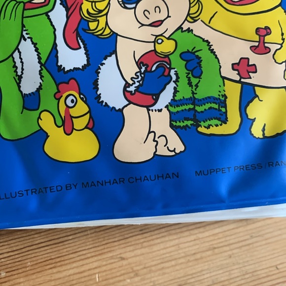 Vintage 1984 Jim Henson’s Muppet Babies vintage bath time book Retro 80s - Picture 6 of 10